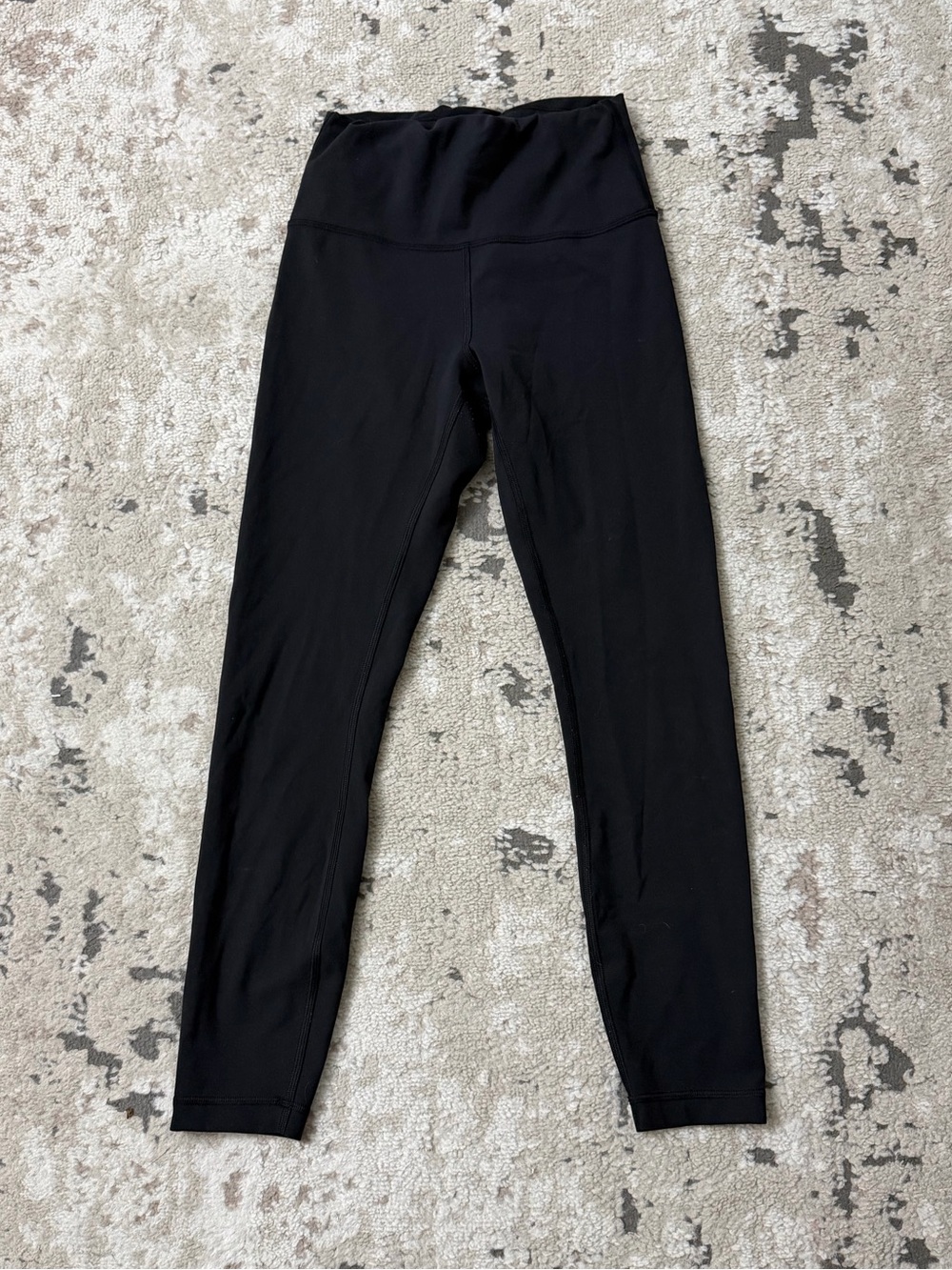 Lululemon Wunder Train High-Rise Leggings 25" Size 6 - Black